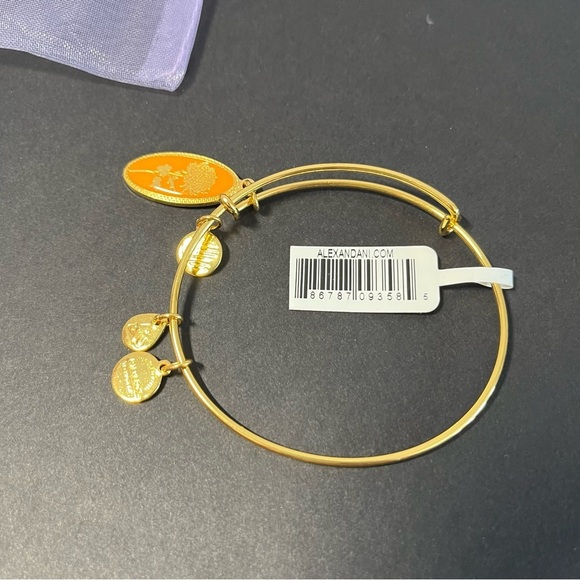 Alex and Ani Golden Flower Bangle. Chrysanthemum. NWT new. Perfect gift - Picture 5 of 8